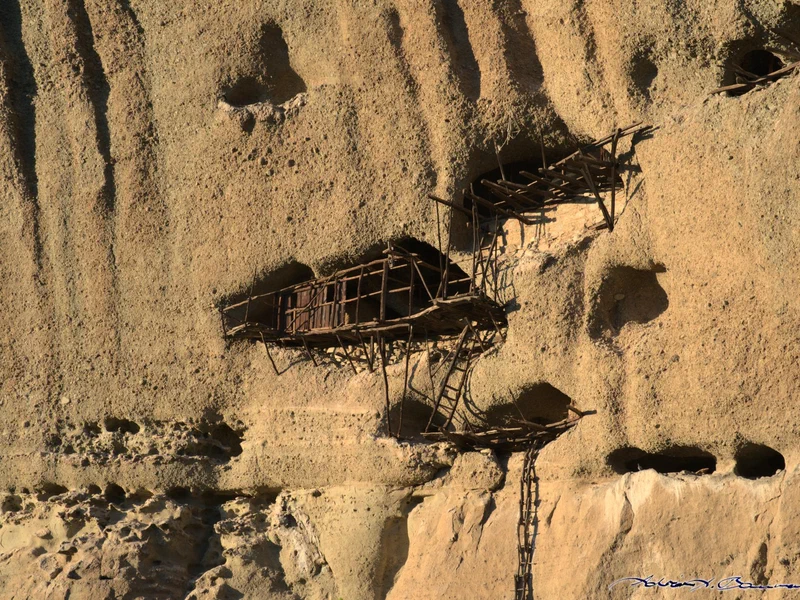 According to local folklore, these caves served as prisons for monks who behaved...erm... less than monastically.