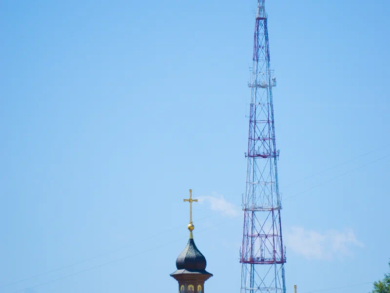 Two towers — two purposes