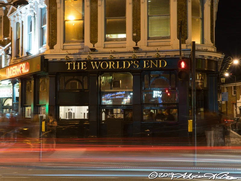 Not with a bang, not with a whimper, but with a pint.